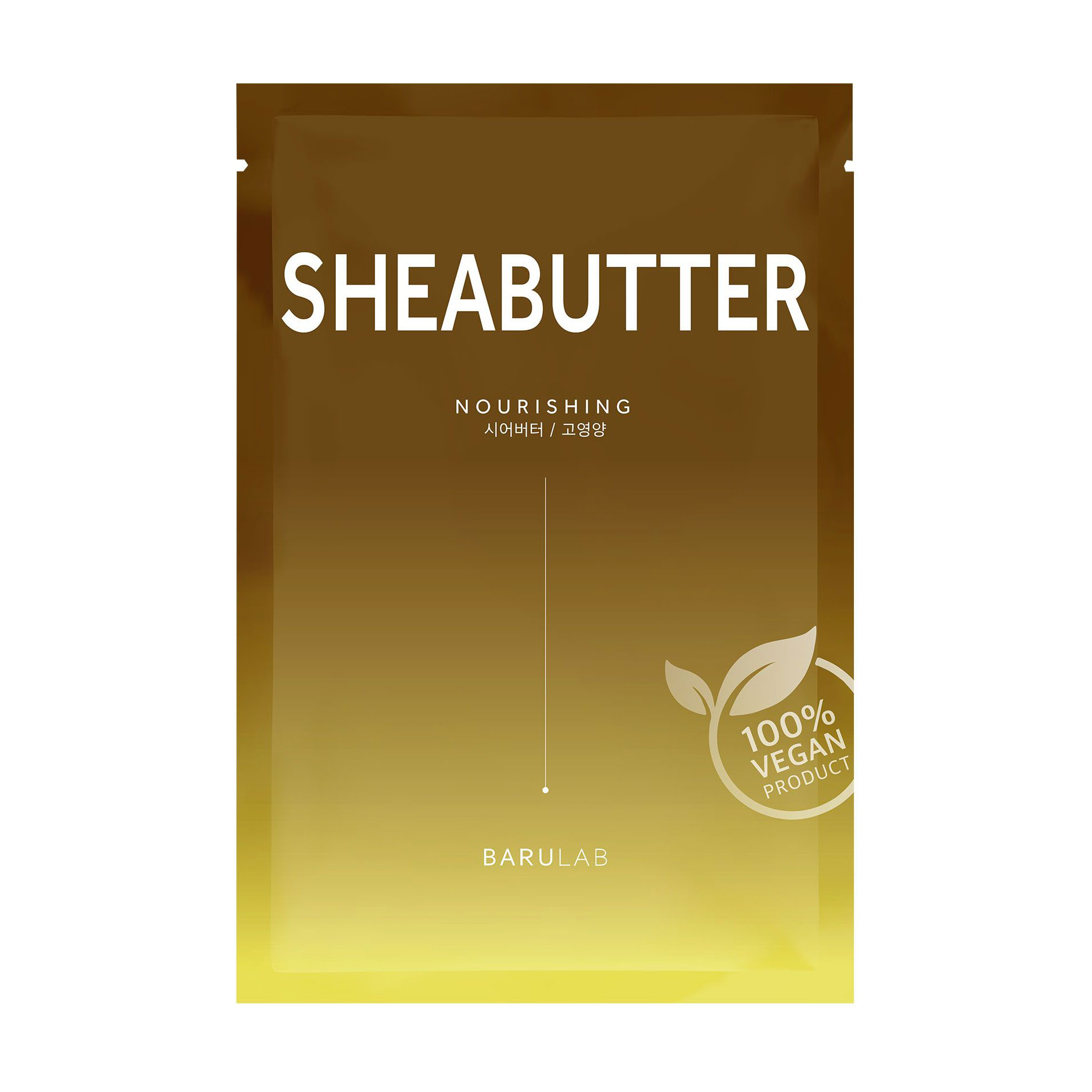Живильна тканинна маска для обличчя Barulab The Clean Vegan Shea Butter Mask з олією ши, 23 г