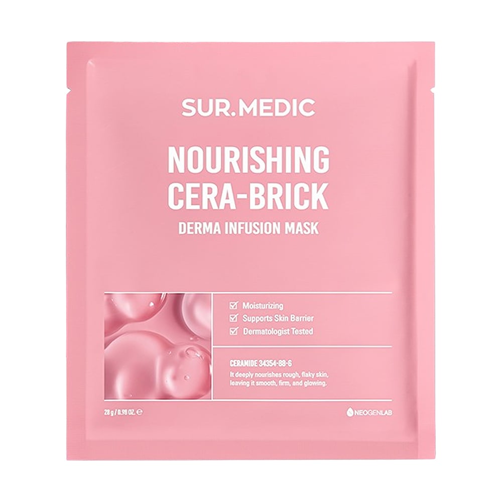 Живильна тканинна маска для обличчя Neogen Sur.Medic Nourishing Cera-Brick Derma Infusion Mask, 28 г